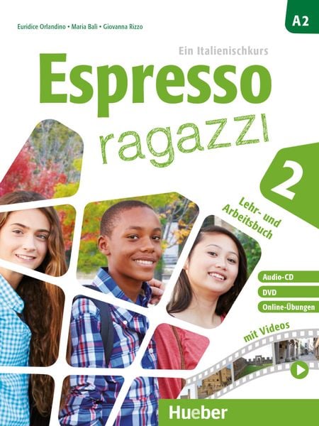 Produktbild: Espresso ragazzi 2. Lehr- und Arbeitsbuch mit DVD und Audio-CD - Schulbuchausgabe