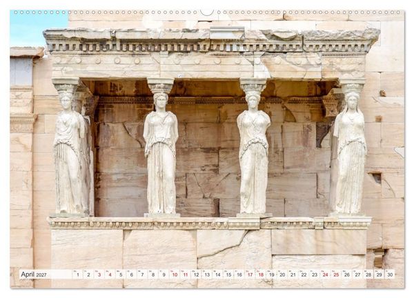 Produktbild: Die Architektur des alten Griechenlands (Wandkalender 2027 DIN A2 quer), CALVENDO Monatskalender