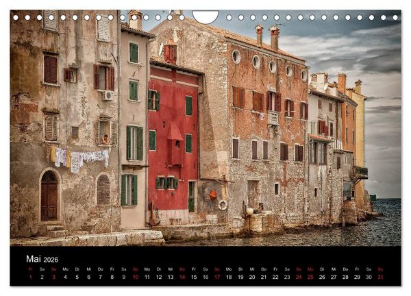 Produktbild: Rovinj Impressionen (Wandkalender 2026 DIN A4 quer), CALVENDO Monatskalender