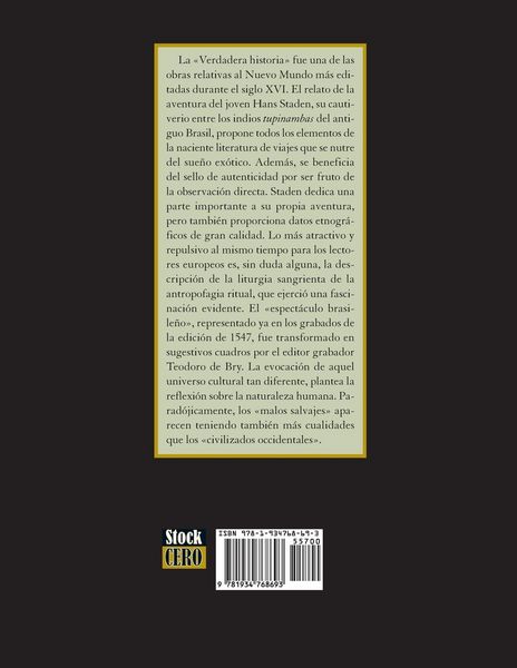 Produktbild: Verdadera Historia y Descripcion de Un Pais