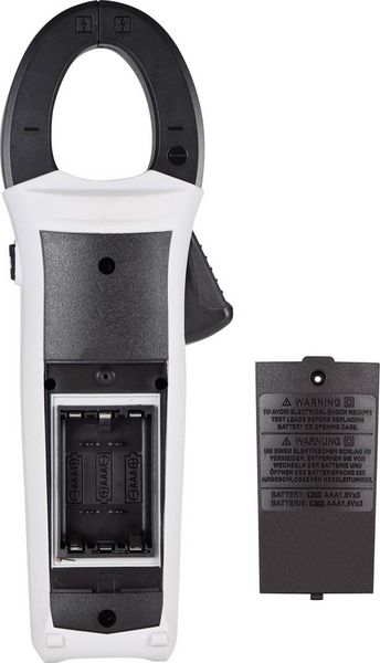 Produktbild: VOLTCRAFT VC-740 E Stromzange, Hand-Multimeter digital Spritzwassergesch&uuml;tzt (IP54) CAT IV 600 V Anzeige (Counts): 6000