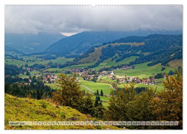 Produktbild: Herbst im Tannheimer Tal - Impressionen von Schattwald bis Nesselw&auml;ngle (Wandkalender 2026 DIN A2 quer), CALVENDO Monatskalender
