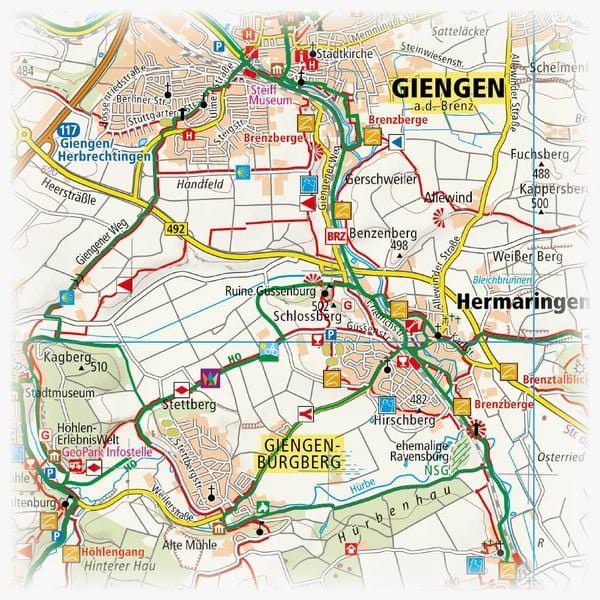 Produktbild: Heidenheim, Gerstetten - Giengen - Gundelfingen - Neresheim