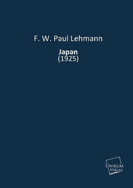Produktbild: Lehmann, F: Japan