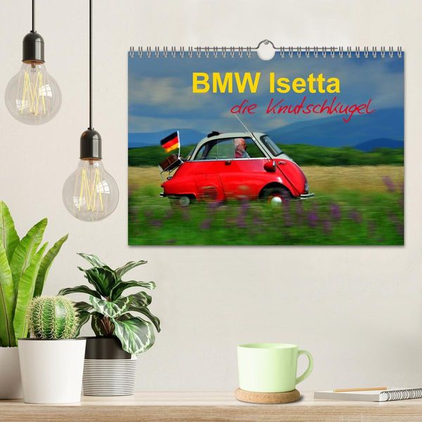 Produktbild: BMW Isetta - Die Knutschkugel (Wandkalender 2026 DIN A4 quer), CALVENDO Monatskalender