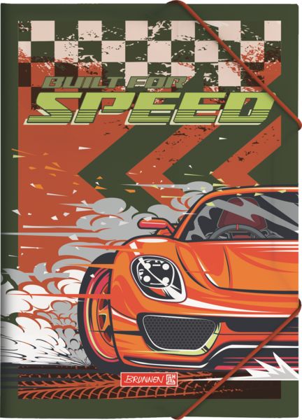 Produktbild: Brunnen Sammelmappe A4 PP Fast Wheels