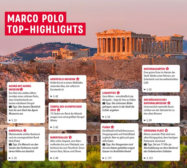 Produktbild: MARCO POLO Reisef&uuml;hrer Athen