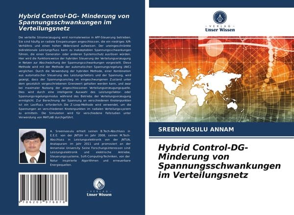 Hybrid Control-DG- Minderung von Spannungsschwankungen im Verteilungsnetz, Taschenbuch von Sreenivasulu Annam, Verlag Unser Wissen, 9786203976878