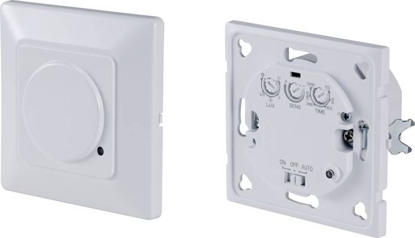 Produktbild: Renkforce RF-4216076 Unterputz HF-Bewegungsmelder 180&deg; Relais Wei&szlig; IP20