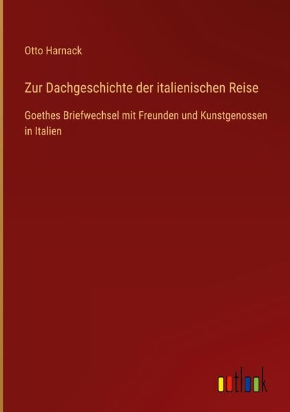 Produktbild: Zur Dachgeschichte der italienischen Reise