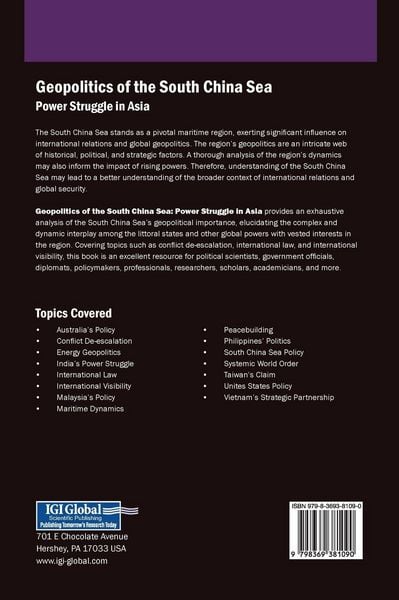 Produktbild: Geopolitics of the South China Sea