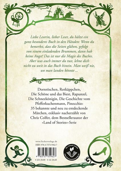 Produktbild: Land of Stories: Das magische Land &ndash; Eine Schatztruhe klassischer M&auml;rchen