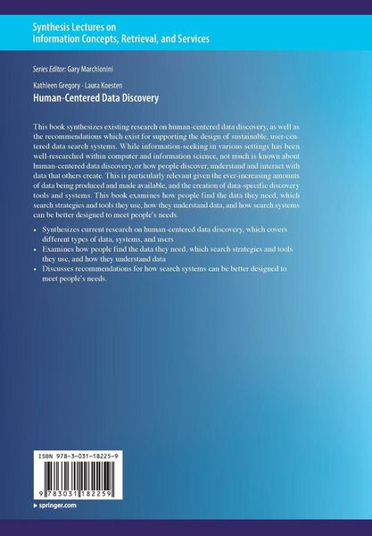 Produktbild: Human-Centered Data Discovery