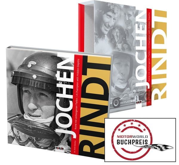 Jochen Rindt, Gebundene Ausgabe von Erich Glavitza, McKlein Publishing, 978-3-947156-26-9