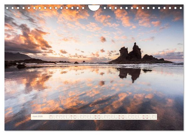 Produktbild: La Magie de T&eacute;n&eacute;riffe (Calendrier mural 2026 DIN A4 vertical), CALVENDO calendrier mensuel