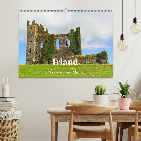 Produktbild: Irland - Abteien und Burgen (Wandkalender 2026 DIN A2 quer), CALVENDO Monatskalender