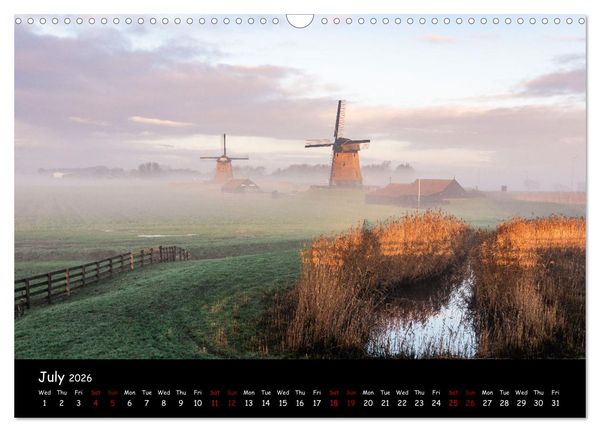 Produktbild: Moody calendar (Wall Calendar 2026 DIN A3 landscape), CALVENDO 12 Month Wall Calendar