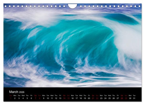 Produktbild: Cornish Surf and Storms (Wall Calendar 2026 DIN A4 landscape), CALVENDO 12 Month Wall Calendar