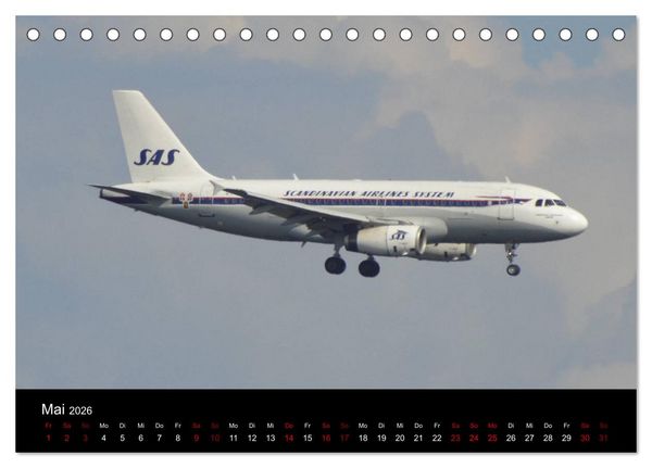 Produktbild: Im alten Glanz: Flugzeuge in Retro Livery (Tischkalender 2026 DIN A5 quer), CALVENDO Monatskalender