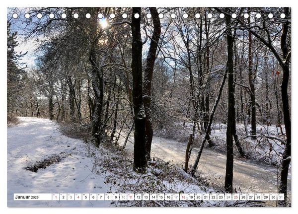 Produktbild: Wege gehen... (Tischkalender 2026 DIN A5 quer), CALVENDO Monatskalender