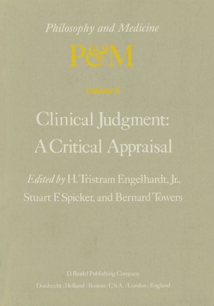 Produktbild: Clinical Judgment: A Critical Appraisal