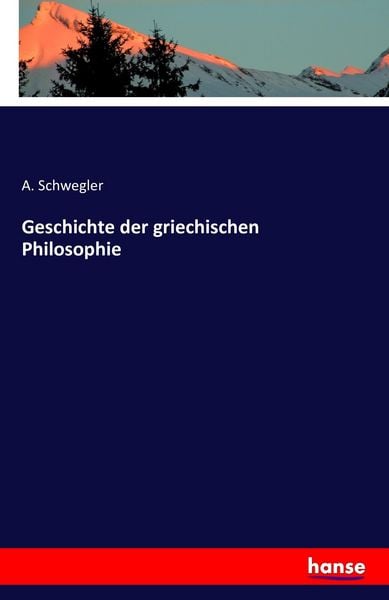 Produktbild: Geschichte der griechischen Philosophie