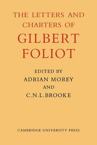 Produktbild: Gilbert Foliot and His Letters