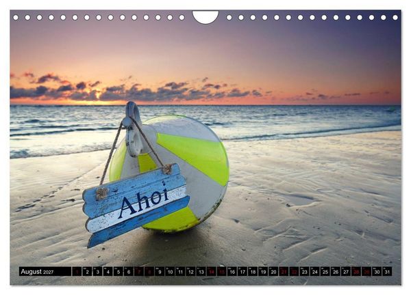 Produktbild: Sankt Peter Ording Sandstrand (Wandkalender 2027 DIN A4 quer), CALVENDO Monatskalender