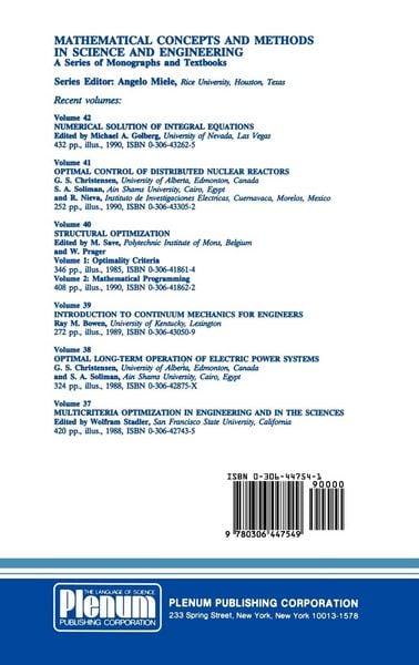 Produktbild: Applied Mathematics in Aerospace Science and Engineering