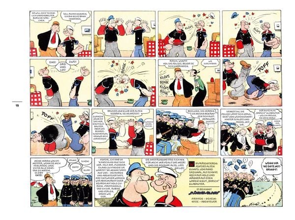 Produktbild: Die Bibliothek der Comic-Klassiker: Popeye