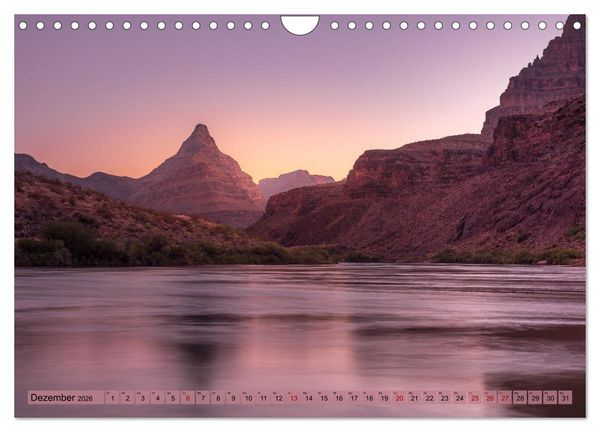 Produktbild: Colorado River Rafting im Grand Canyon (Wandkalender 2026 DIN A4 quer), CALVENDO Monatskalender