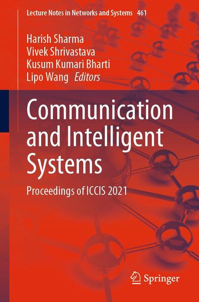 Produktbild: Communication and Intelligent Systems
