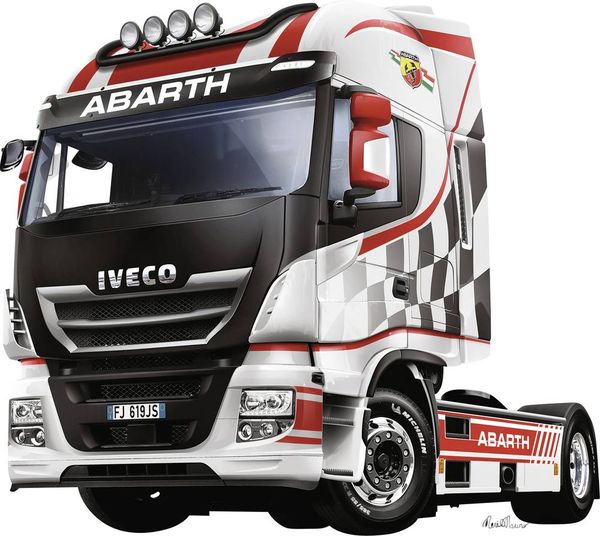 'Italeri 3934 Iveco HI-WY E5 'Abarth' Truckmodell Bausatz 1:24'