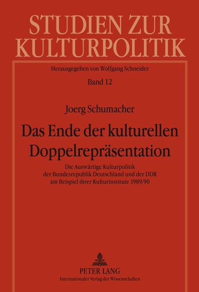 Produktbild: Das Ende der kulturellen Doppelrepr&auml;sentation