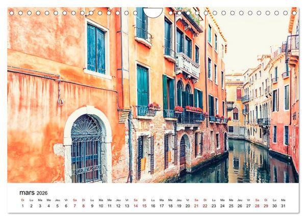 Produktbild: Les merveilles de Venise (Calendrier mural 2026 DIN A4 vertical), CALVENDO calendrier mensuel
