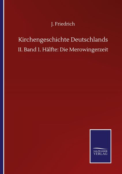 Produktbild: Kirchengeschichte Deutschlands