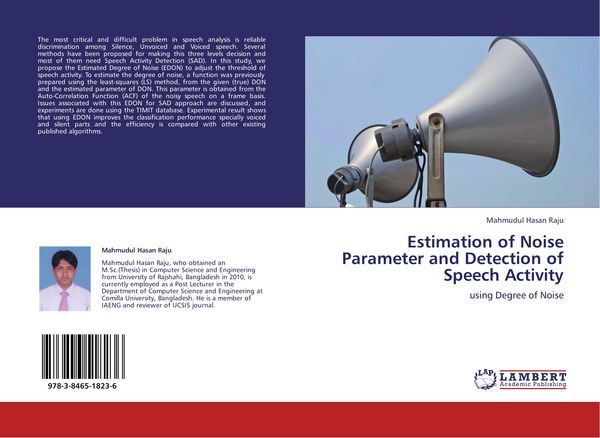 Produktbild: Estimation of Noise Parameter and Detection of Speech Activity