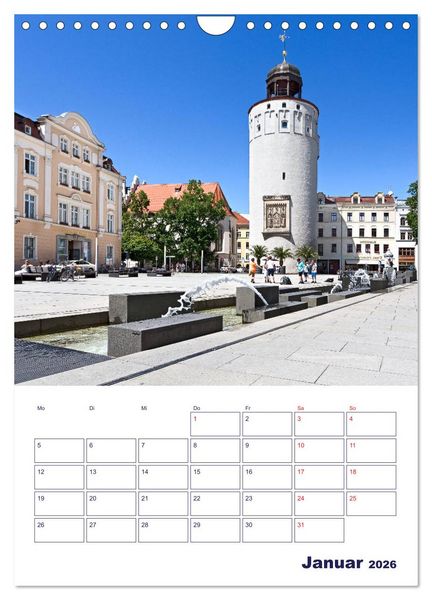 Produktbild: G&Ouml;RLITZ - Kleinod in der Lausitz (Wandkalender 2026 DIN A4 hoch), CALVENDO Monatskalender