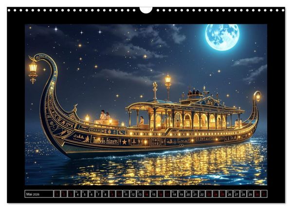 Produktbild: Magie der Schiffe (Wandkalender 2026 DIN A3 quer), CALVENDO Monatskalender