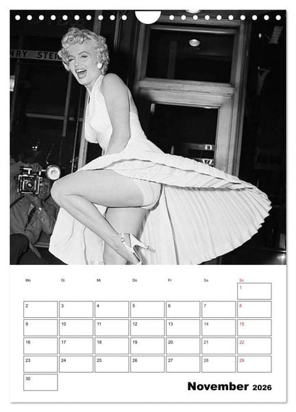 Produktbild: Marilyn Monroe. Weltstar und Sexsymbol (Wandkalender 2026 DIN A4 hoch), CALVENDO Monatskalender