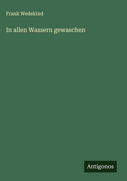 Produktbild: In allen Wassern gewaschen