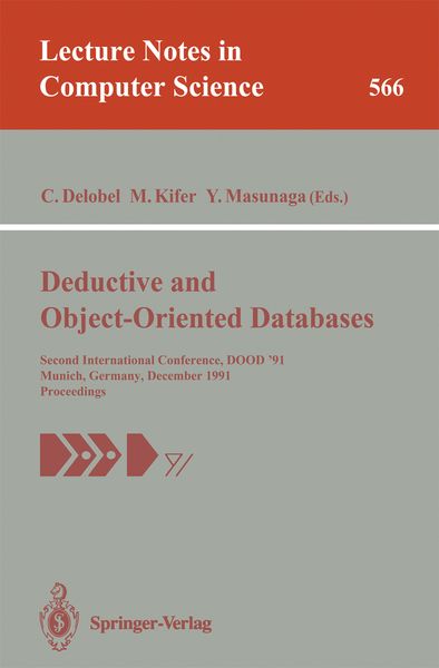 Produktbild: Deductive and Object-Oriented Databases