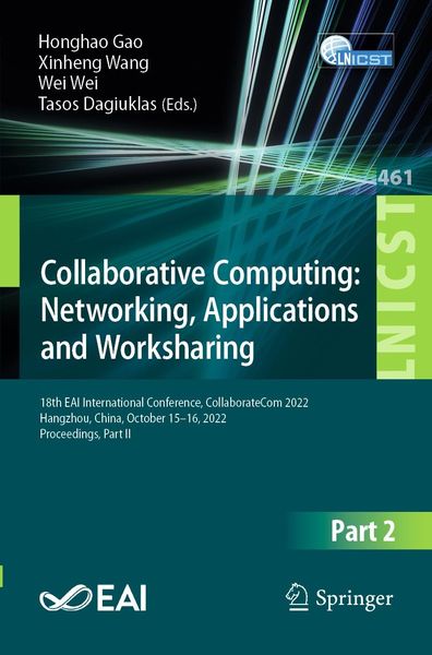 Produktbild: Collaborative Computing: Networking, Applications and Worksharing