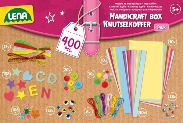 Produktbild: LENA 42714 - Bastelkoffer, pink
