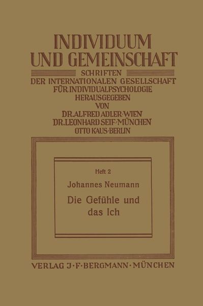 Produktbild: Die Gef&uuml;hle und das Ich