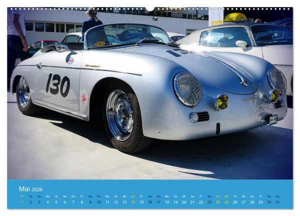 Produktbild: Porsche Classics (Wandkalender 2026 DIN A2 quer), CALVENDO Monatskalender