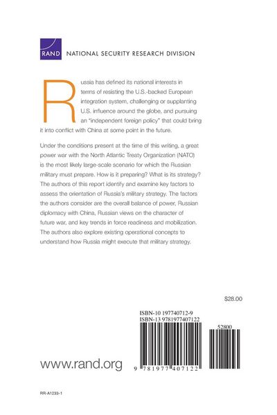 Produktbild: Russian Military Strategy
