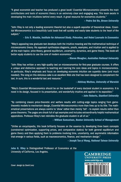 Produktbild: Essential Microeconomics
