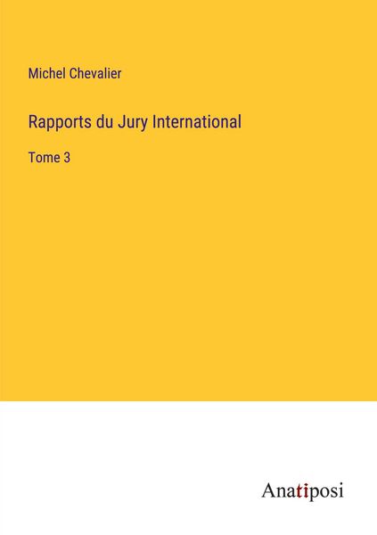 Produktbild: Rapports du Jury International