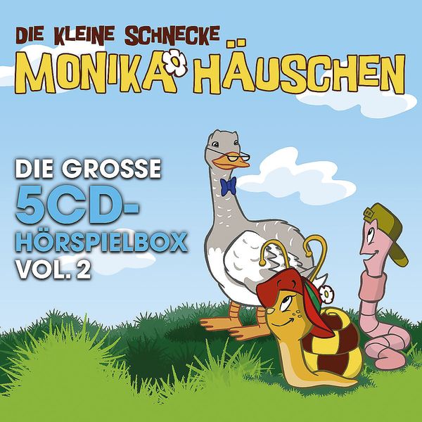 Produktbild: Die kleine Schnecke Monika H&auml;uschen - Die gro&szlig;e 5-CD H&ouml;rspielbox, Vol. 2